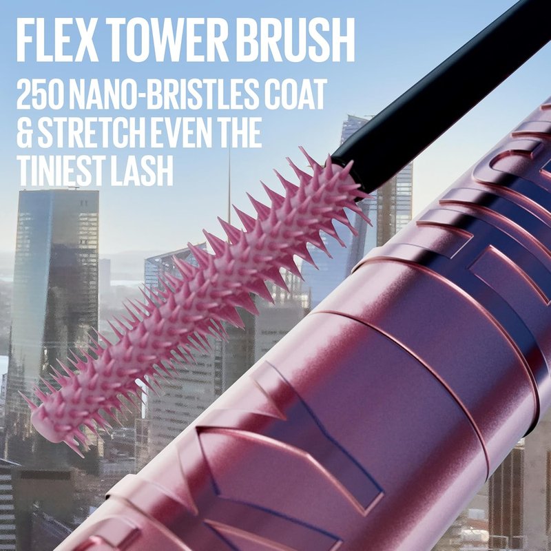 Maybelline Lash Sensational Sky High Mascara - Volumizing & Lengthening Formula | Plum Twilight, 1 Count