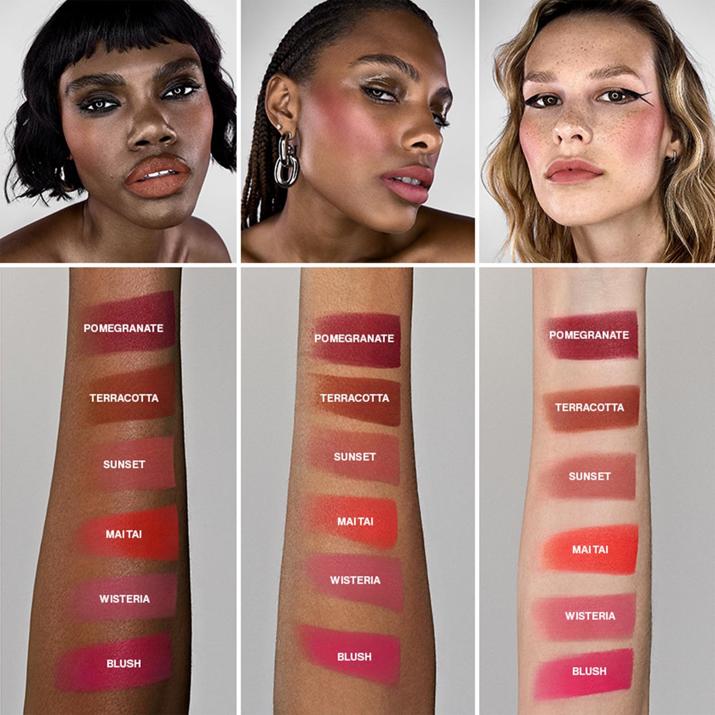 Smashbox Halo Sheer To Stay Cream Cheek + Lip Tint | Sheer-to-Medium Coverage + Matte, 0.34 Fl Oz, Wisteria