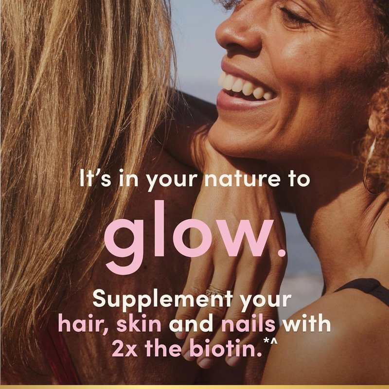 Nature's Bounty Advanced Hair, Skin & Nails - Argan-Infused Vitamin Supplement with Biotin & Hyaluronic Acid | 150 Softgels