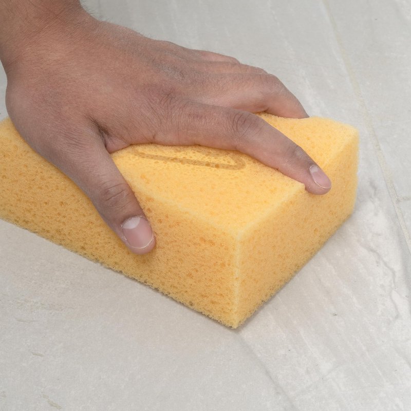 QEP 70006-18 Pro Square Grouting Sponge - All-Purpose Heavy-Duty, 6.7" x 4.6"