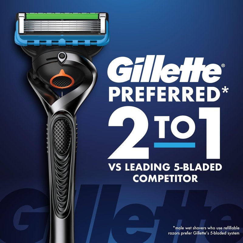 Gillette ProGlide Razor for Men, Handle + 1 Blade Refill