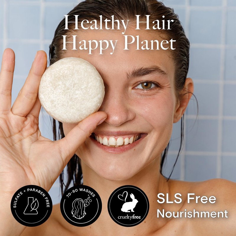 Seek Bamboo | Rosemary Shampoo Bar - Invigorating & Nourishing, SLS-Free, All-Natural Haircare, Plastic-Free, Vegan, Eco-Friendly Shampoo for Healthy Scalp & Hair | Shampoo Bar with Jojoba Oil