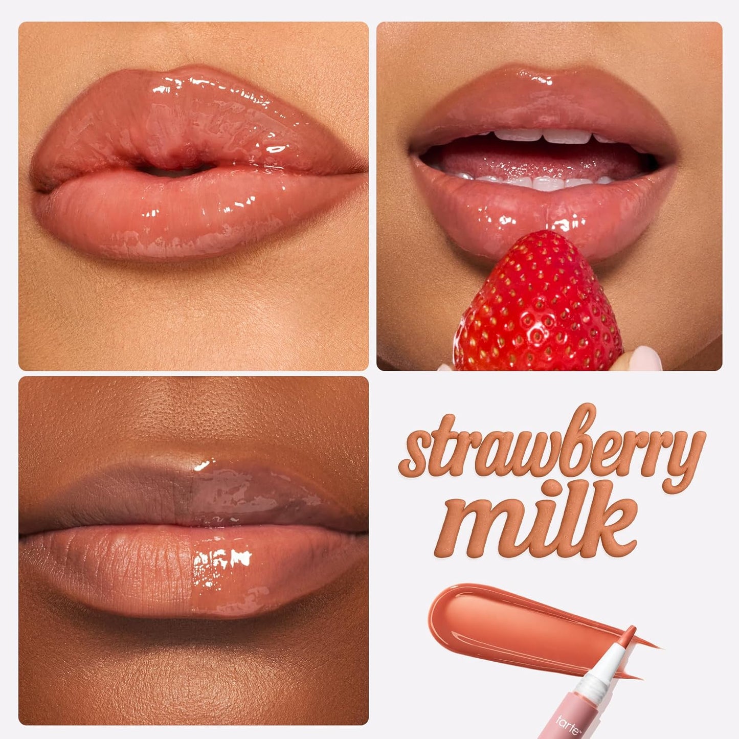 Tarte Maracuja Juicy Lip Gloss - Peptide-Infused Hydrating Balm | 12HR Moisture, Vegan, Full Size