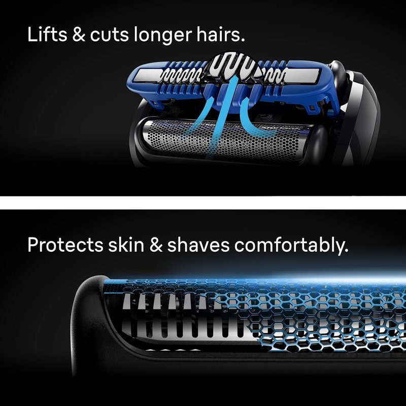 Braun Electric Razor for Men Series 7 - 4-in-1 Shaver with Precision Trimmer & Extra Head | S7 7187ps