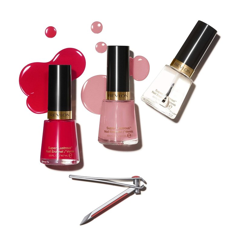 Revlon Nail Polish - Super Lustrous Chip Resistant Enamel | Longwear High Shine Finish, 165 Romantique, 0.5 fl oz