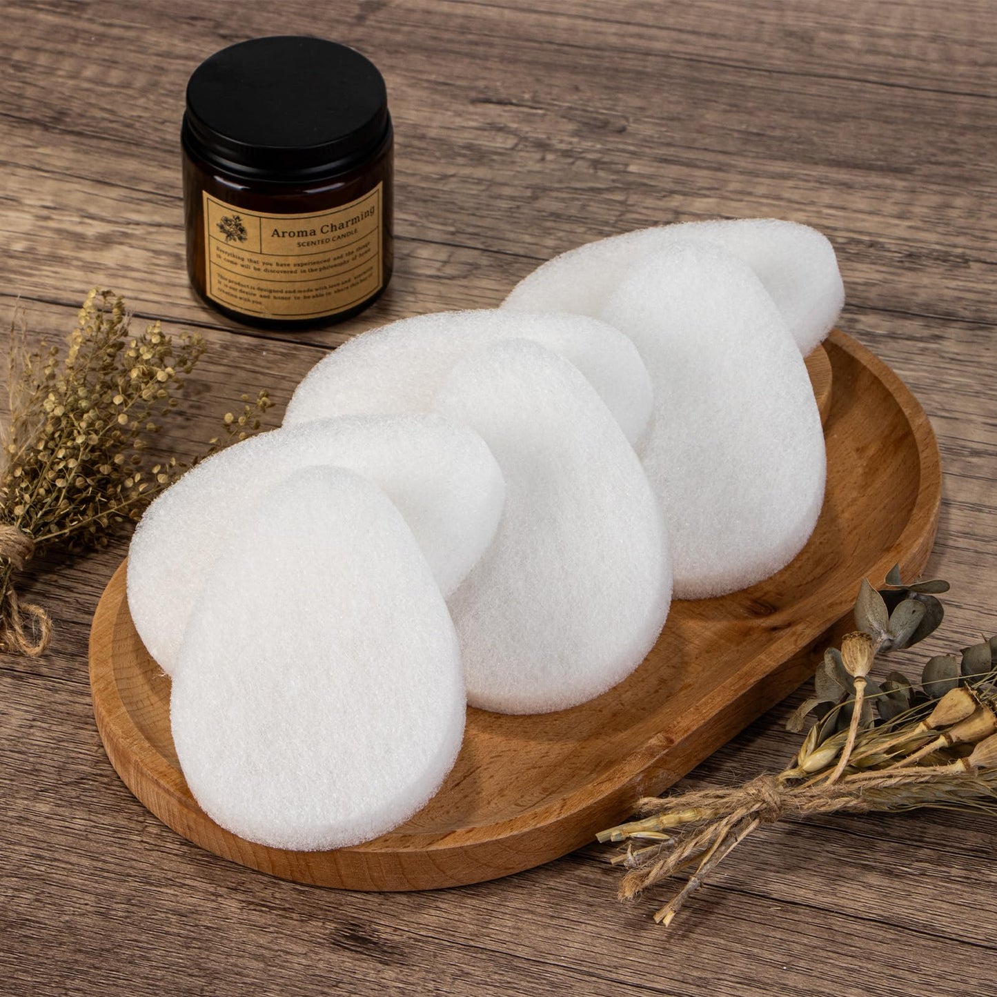 Yiclick Exfoliating Facial Sponge - Daily Cleansing Face Scrubber Exfoliator, Makeup Blackhead Remover Tools, Face Scrub Brush, Reusable Exfoliating Pads for Women