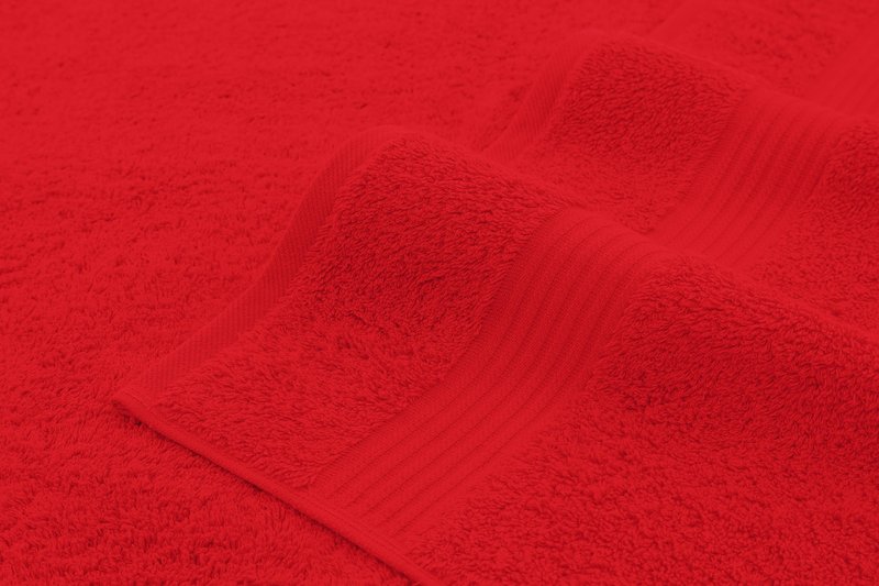 American Veteran Towel, Hand Towels for Bathroom Set of 4, 100% Cotton Turkish Hand Towel Sets, Soft Hand Face Towels, Red Hand Towels