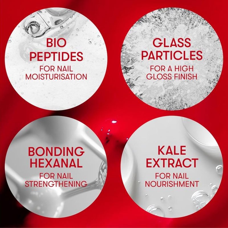 Nails Inc. Gel-Like Nail Polish - 4-in-1 Base Coat, Treatment & Top Coat | Long-Lasting, Glossy Finish, 0.47 Fl Oz