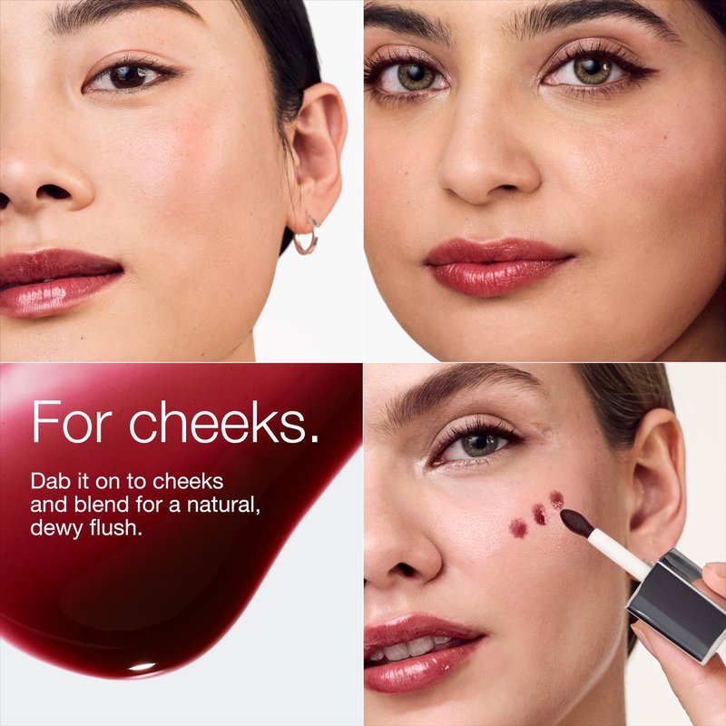 Clinique Black Honey Almost Lipstick Tinted Lip Balm and Pop Lip + Cheek Tinted Oil Bundle