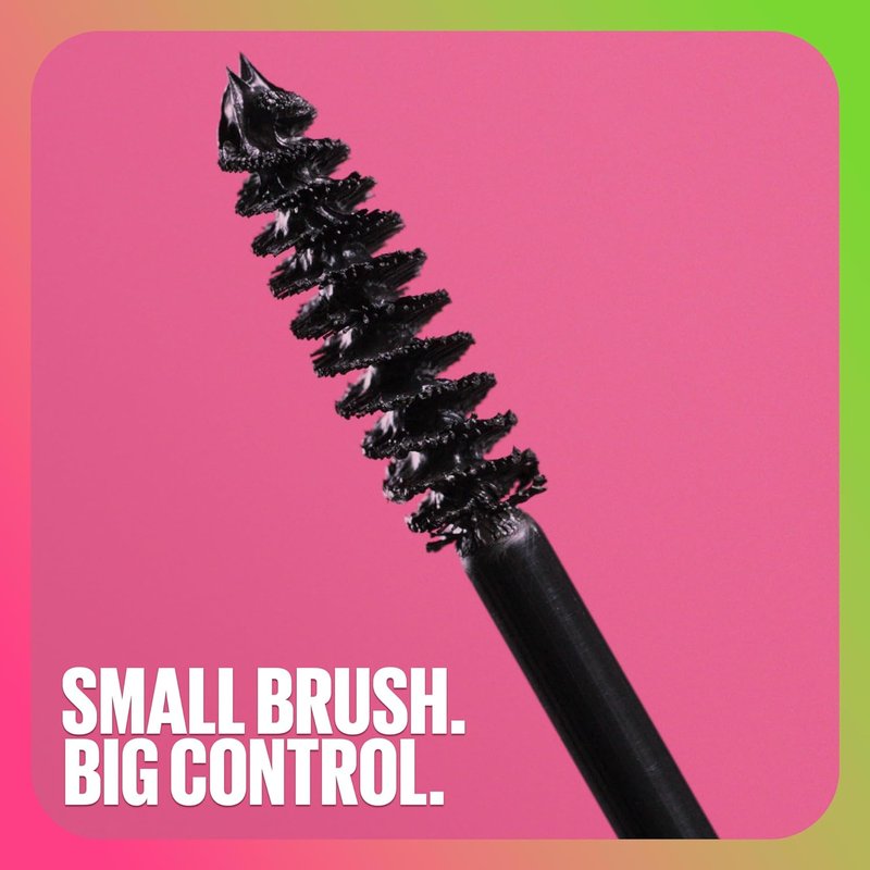 Maybelline Great Lash BIG Mascara - Volumizing, Thickening & Lengthening - Blackest Black, 1 Count