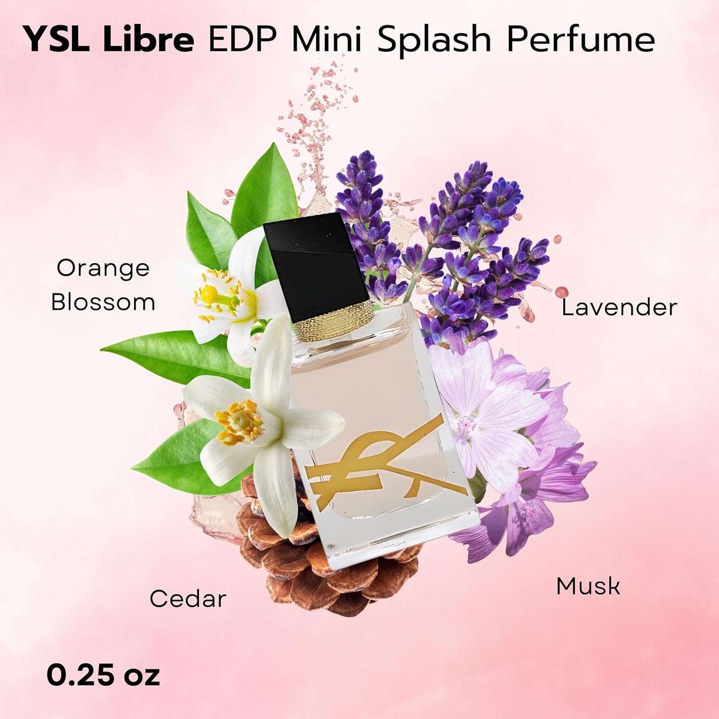 Yves Saint Laurent YSL Women's Perfume - 4-Piece Mini Travel Set for On-the-Go Fragrance