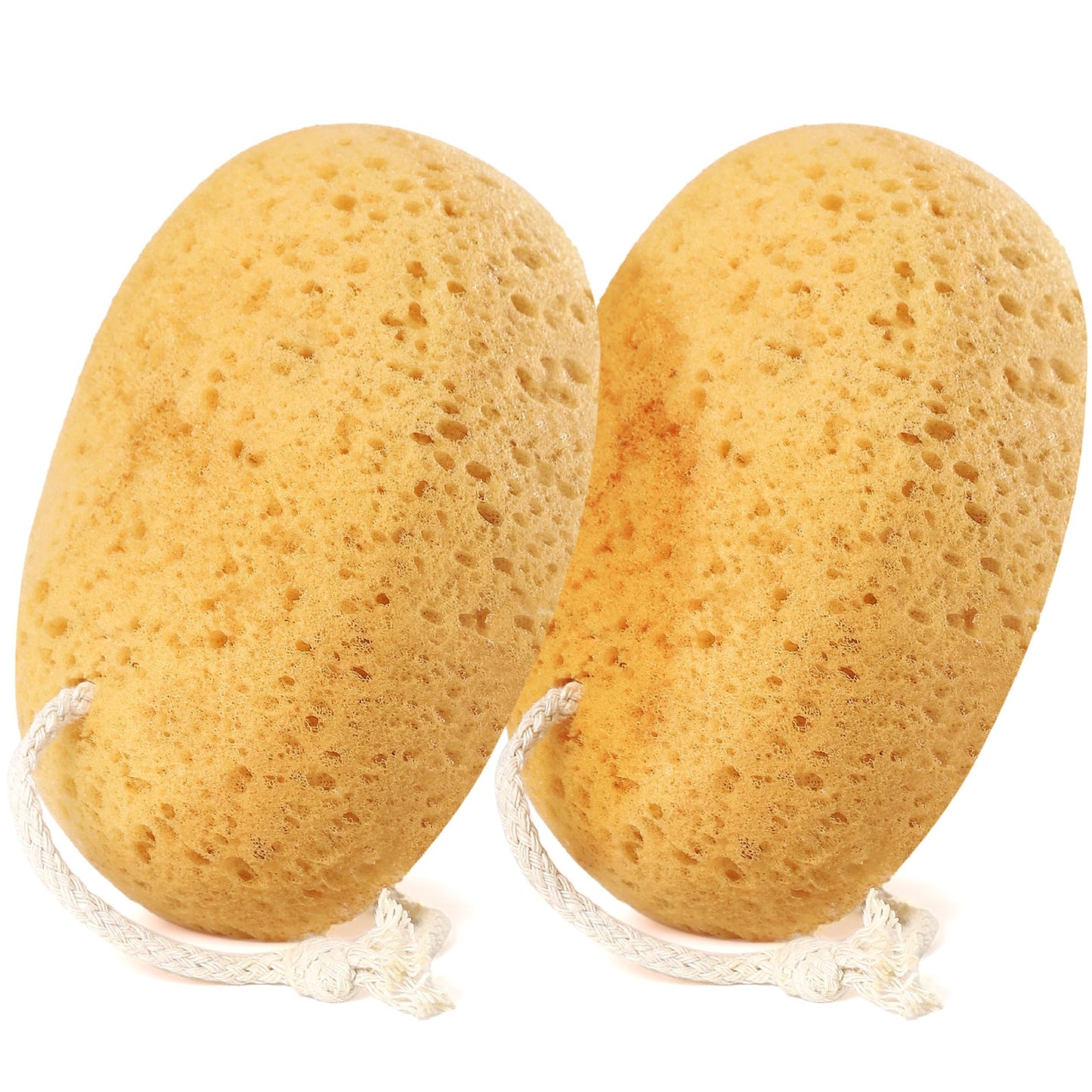 Azymi Bath Sponge, 2Pcs Large Shower Sponges for Women Men