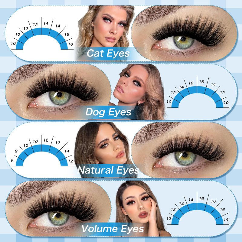 Lash Extension Kit 280pcs Volume Lash Clusters 100D+200D Lash Clusters Kit 10-18mm Individual Lashes Kit With Lash Bond And Seal，Lash Tweezers Thick Lash Extension Kit DIY At Home(0.05D,100D+200D)