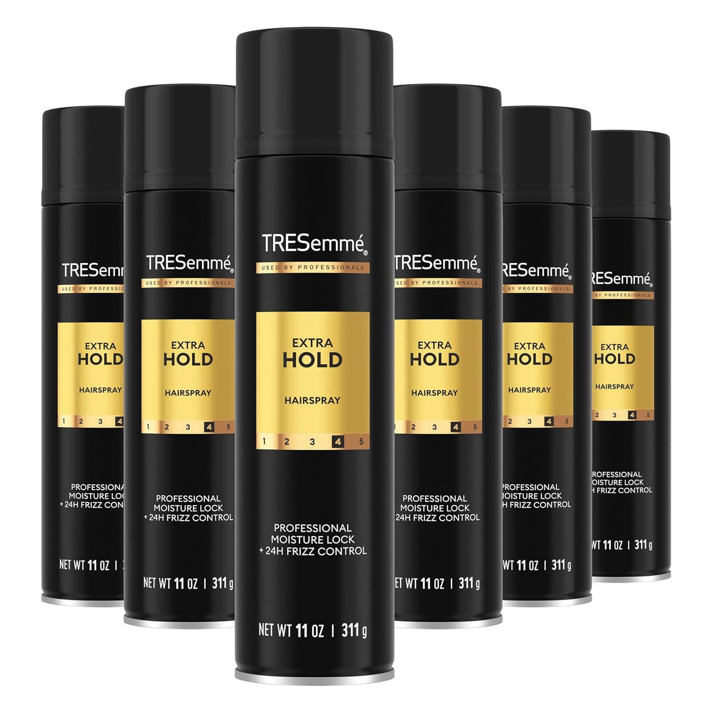 TRESemmé Extra Hold Hair Spray - Humidity Resistant Formula | 11 oz, 6 Count