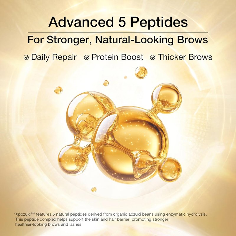 Skiennix Eyebrow Enhance Serum - 5 Peptides & Resurrection Plant for Fuller, Healthier Brows | 8ml