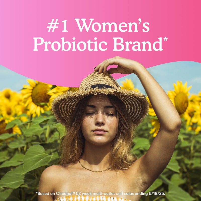 Garden of Life Once Daily Dr. Formulated Probiotics for Women 50 Billion CFU 16 Probiotic Strains with Organic Prebiotics for Digestive, Vaginal & Immune Health, Dairy Free, Shelf Stable 30 Capsules