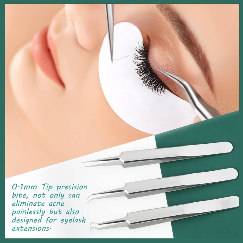Blackhead Remover Tools, 16 PCS Pimple Popper Tool Kit, Acne Blackhead Tools for Blemish, 410 Premium Professional Stainless Acne Pimple Extractor Tool with Metal Box