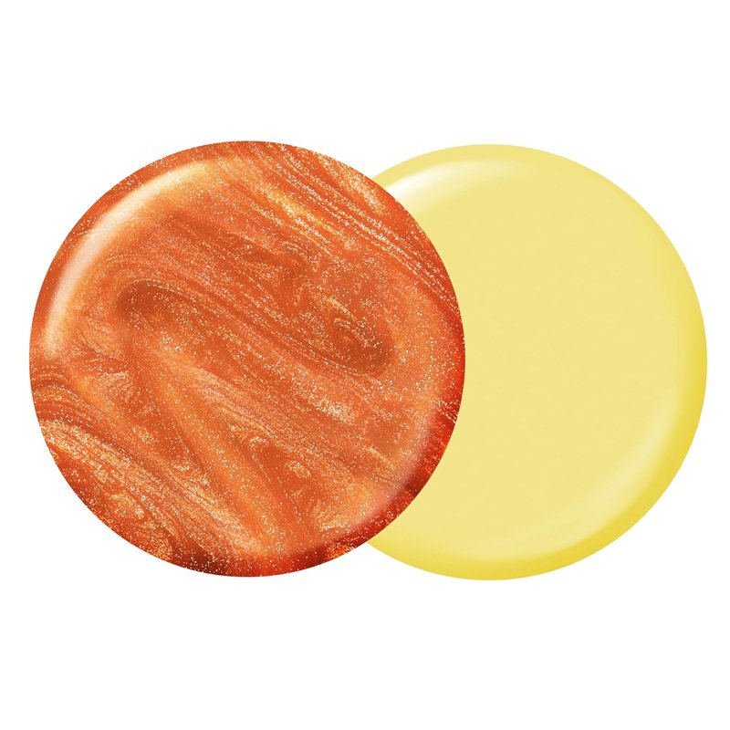 Sally Hansen Insta-Dri Reese's Nail Polish | Quick Dry, Long Lasting, Streak-Free Shine | Opaque, Shimmery | 737 REESE’S Candy + 738 REESE’S Rep | Burnt Orange & Bright Yellow Nail Color Duo