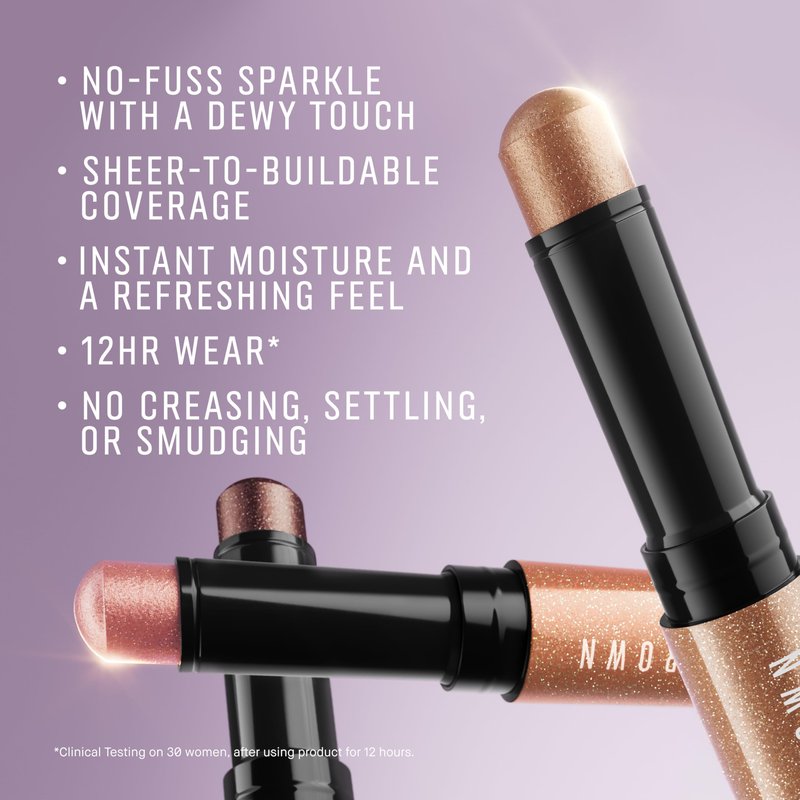 Bobbi Brown Crystal Eyes Shadow Stick | Water-Based Gel Sparkle Eyeshadow | Buildable Shimmer Eye Shadow Stick that Wears for 12 Hours, Brilliant Pink, 0.07 Ounce