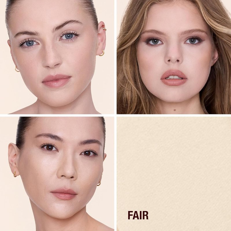 Charlotte Tilbury Airbrush Flawless Finish Setting Powder - Pore-Blurring Face Makeup for a Soft-Focus Finish