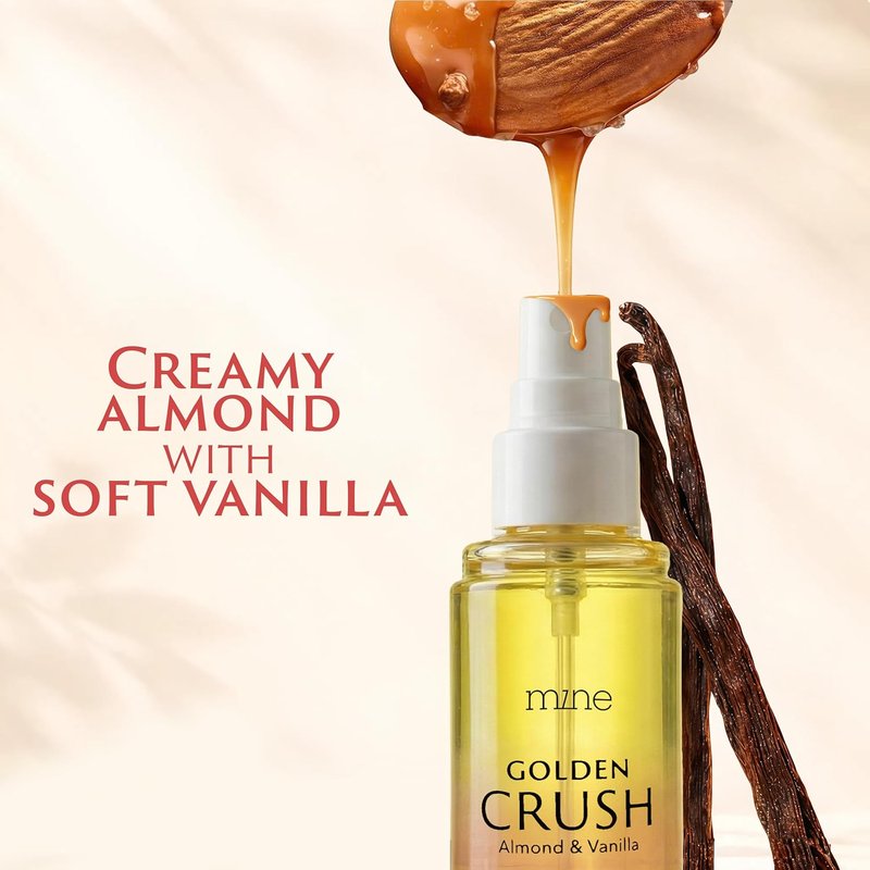 Hair & Body Perfume Mist - Almond Vanilla Scent, Long Lasting Fragrance | 3.04 oz Gift for Women