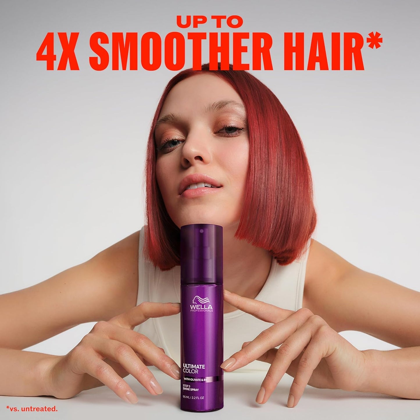 Wella Professionals Ultimate Color Shine Spray | Shine and Lasting Smoothness | For All Color-Treated Hair | 3.2 Fl Oz | 95ml