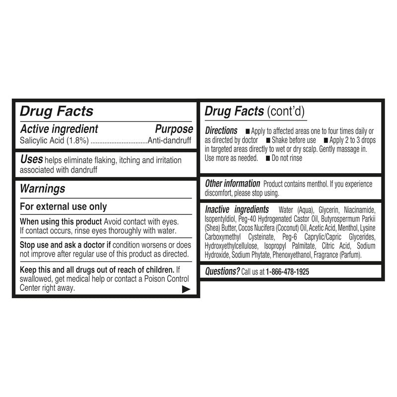 SheaMoisture Dandruff Treatment - Scalp Repair Serum with Salicylic Acid | Deep Hydration & Flake Reduction, 2 fl oz