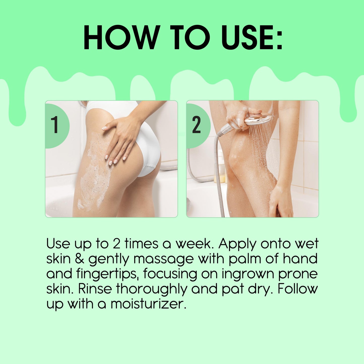 Sliick Exfoliate and Polish Body Scrub, Infused with Pumice and Glycolic Acid, 7 oz