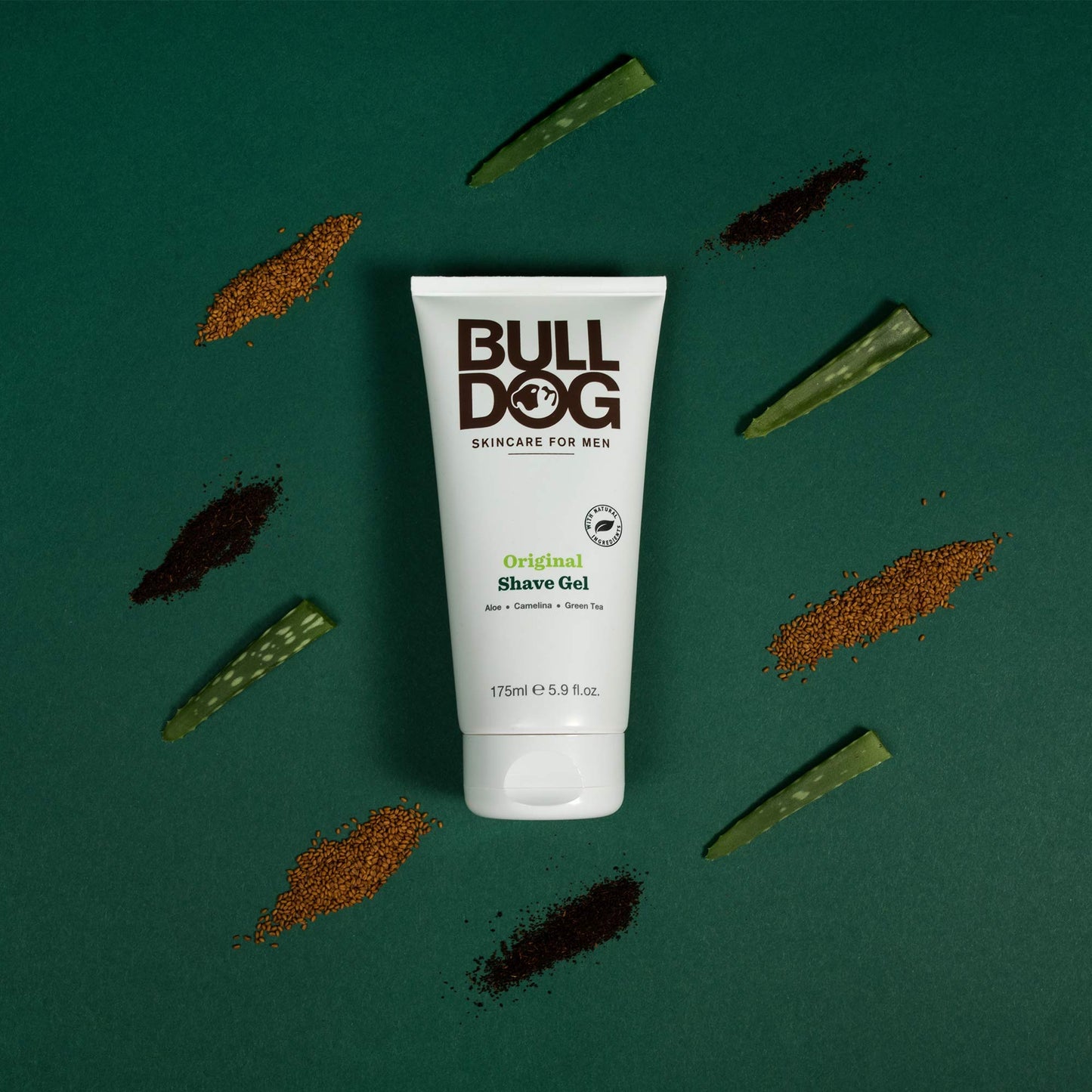 Bulldog Mens Skincare and Grooming Original Shave Gel, 5.9 Ounce