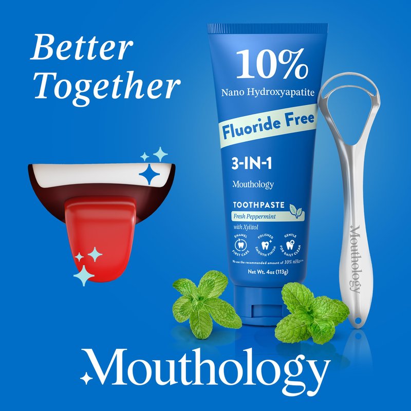 Mouthology Tongue Scraper for Adults (2 Pack), Reduce Bad Breath, Metal Tongue Scraper, Tongue Cleaner, Tongue Scraper, Stainless Steel Tongue Scraper, Tongue Cleaner for Adults, Tongue Scrubber