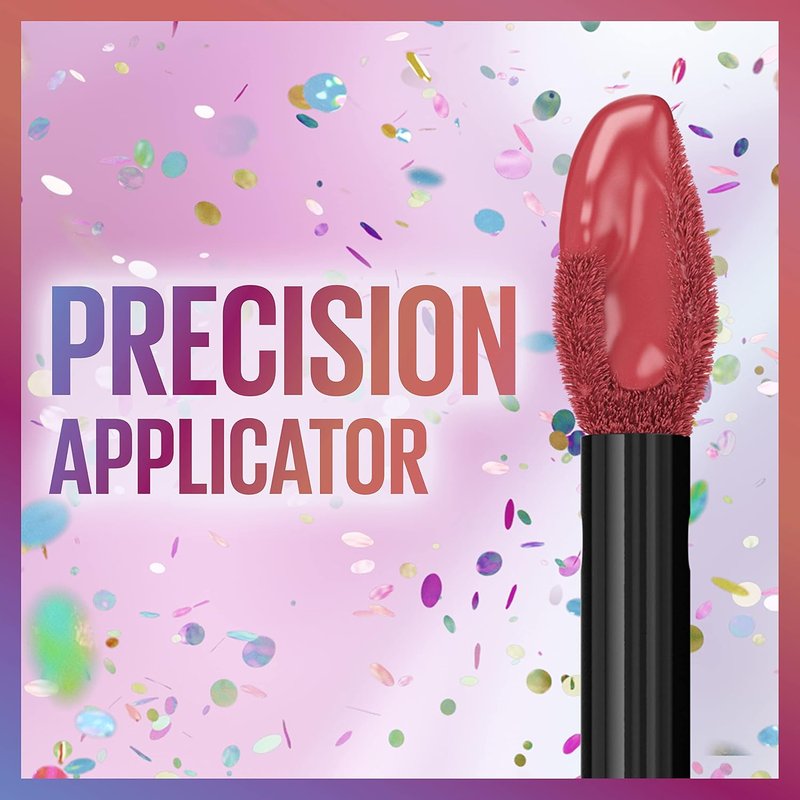 Maybelline Super Stay Matte Ink Liquid Lipstick - Transfer-Proof, Long-Lasting | Birthday Babe, 0.17 fl oz