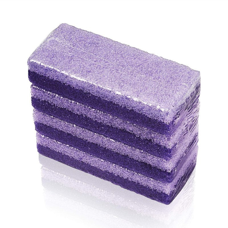 Pumice Stone | Foot Scrubber & Callus Remover - Set of 4 for Smooth, Soft Feet