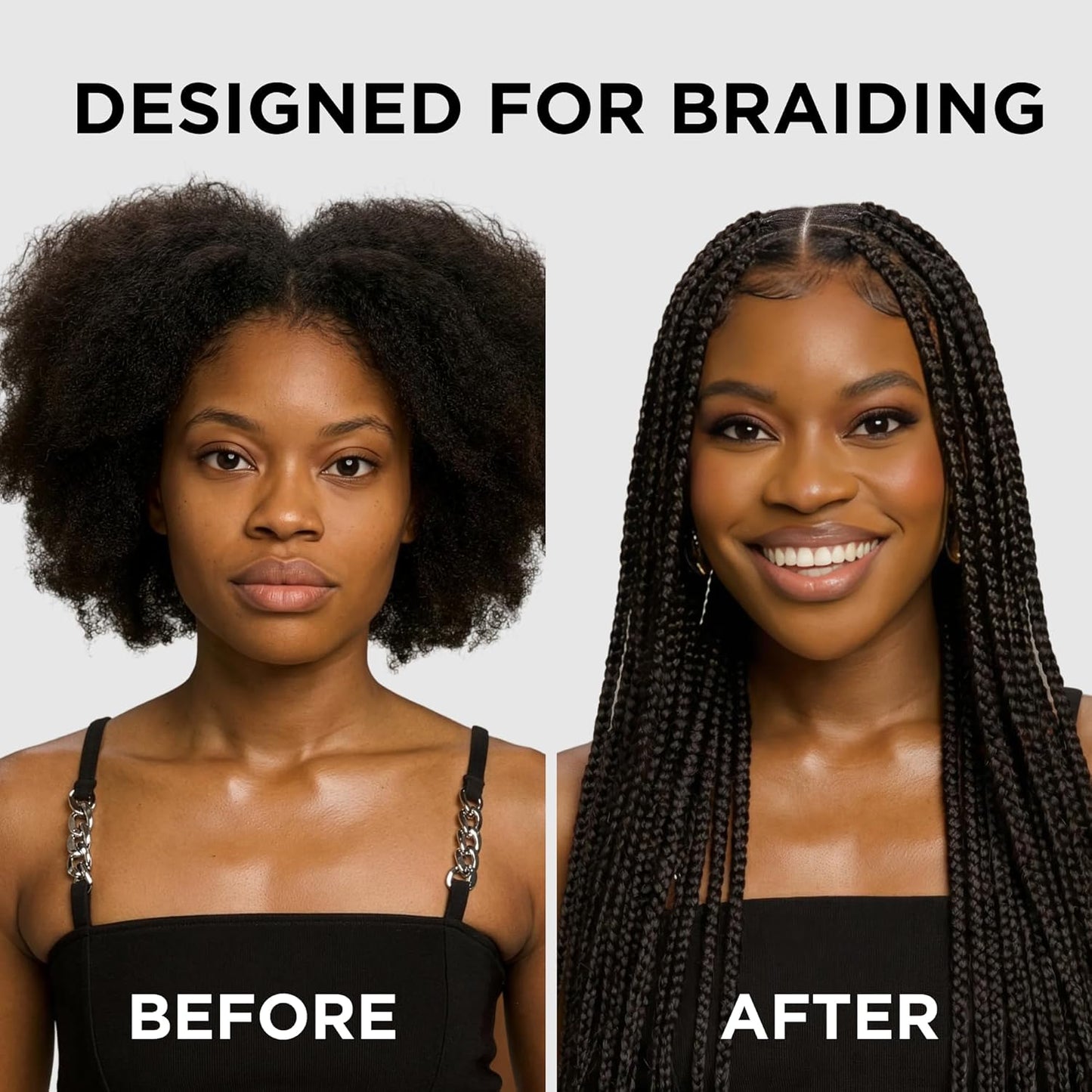 Style Factor Braid Booster Gel - Strong Hold & Conditioning Shine with Seaweed Extract | 7.25 oz (Hot Pink)