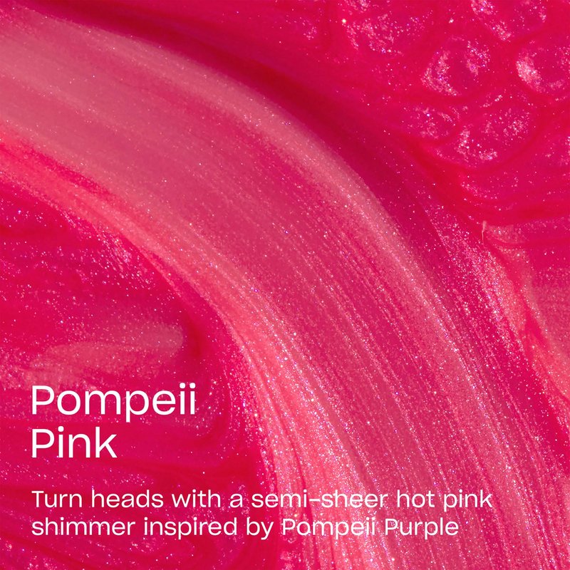 OPI Nail Lacquer Pompeii Pink | Semi-Sheer Medium Cool Rose Pink with Shimmer Chip Resistant Nail Polish | The New OPIcons Collection | Spring 2026