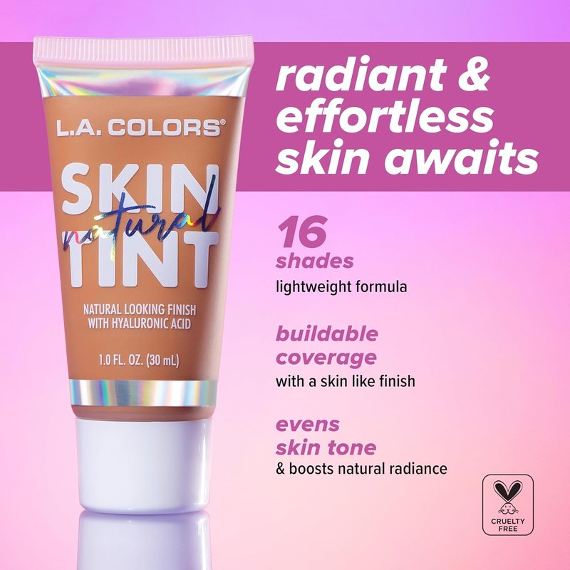 Natural Skin Tint Foundation - Soft Beige | Lightweight & Hydrating Formula
