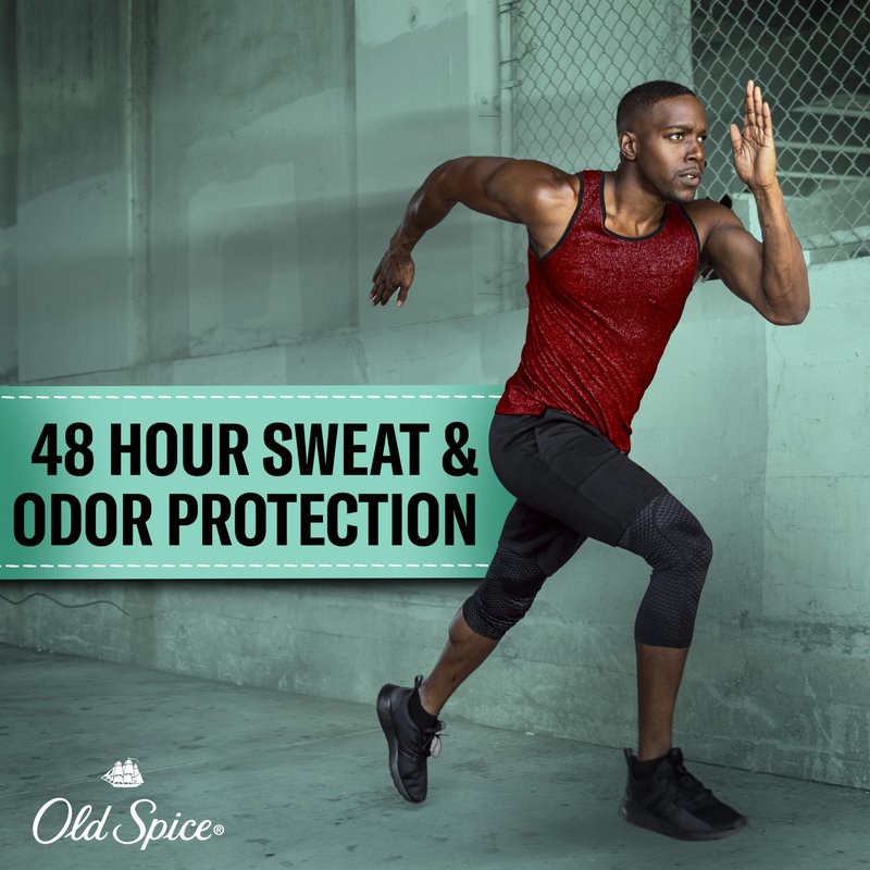 Old Spice Antiperspirant and Deodorant for Men, 24/7 Sweat and Odor Protection, Legendary Fragrance, Sweat Defense, Pure Sport Plus, 2.6 oz Twin Pack