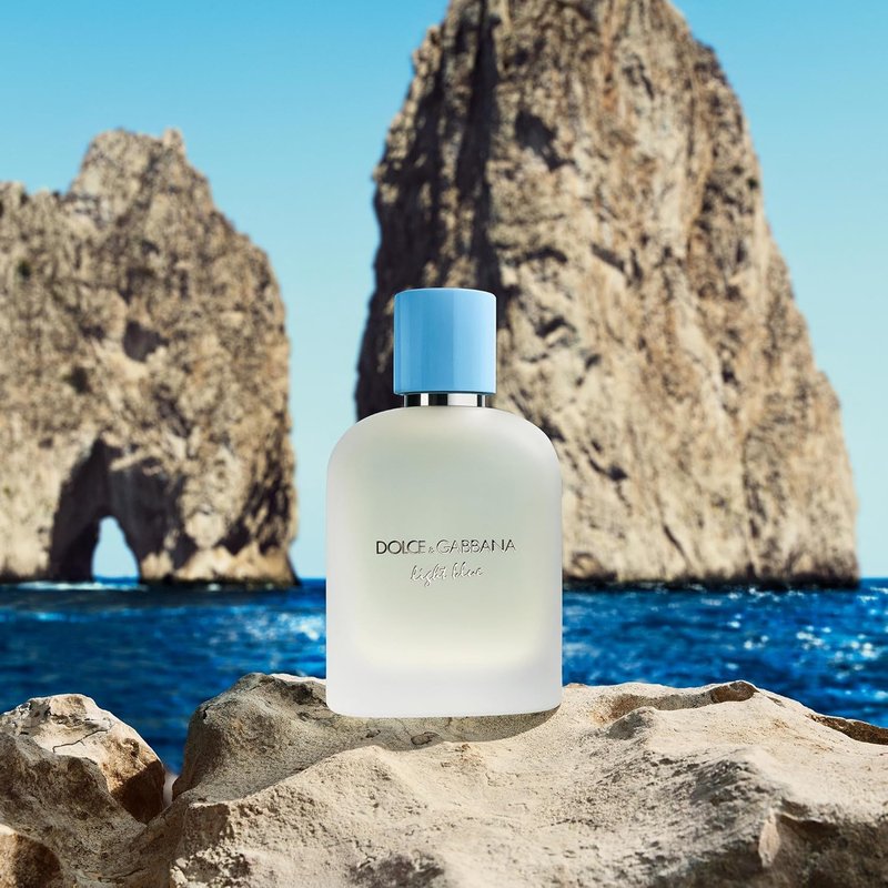 Dolce&Gabbana New Light Blue Pour Homme, Eau De Toilette Travel Spray, For Men - 10 ml / .33 fl.oz