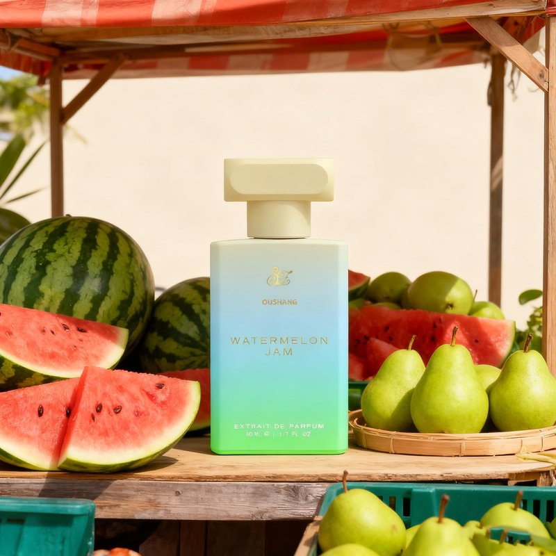 OUSHANG Watermelon Jam Perfume for Women & Men, Fresh Fruity Candy Scent, Juicy Summer Fragrance Eau de Parfum, Long Lasting Sweet Fruit Perfume