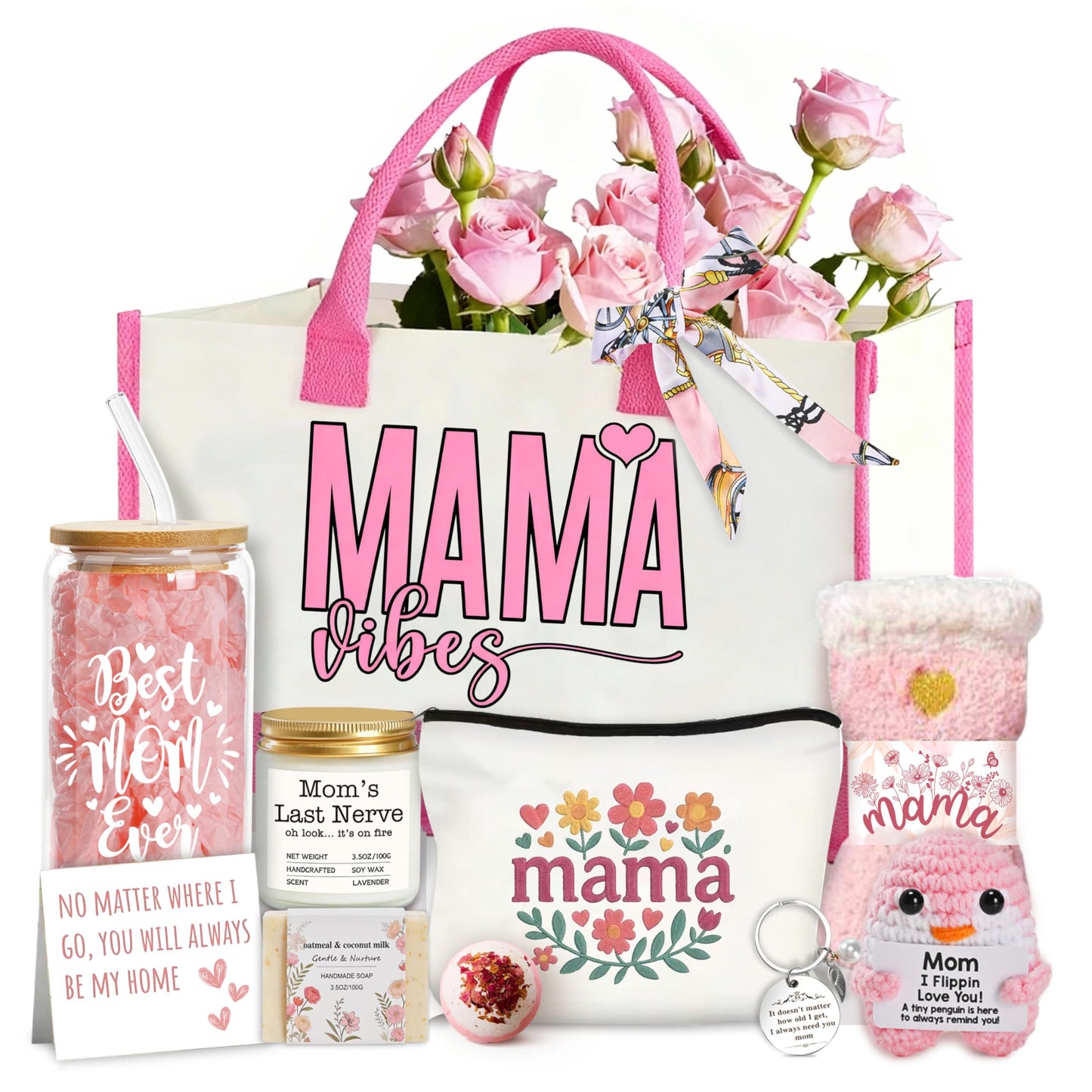 VKTASIMK Gifts for Mom from Daughter Son, Mothers Day Birthday Valentines Gifts for Mom Grandma Sister Daughter