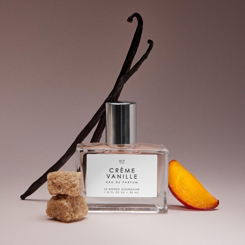 Le Monde Gourmand Crème Vanille Eau de Parfum Spray Perfume for Women, Scent Notes of Creamy Apricot, Vanilla Orchid, Brown Sugar & Amber, 1 fl oz (30 ml)