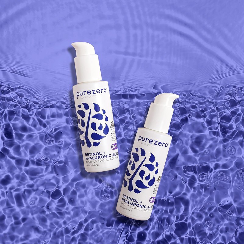 Purezero Moisturizing Night Cream – Hydrating & Anti-Aging Face Moisturizer with Pure Ingredients, Paraben-Free, Vegan, Cruelty-Free, 4 oz
