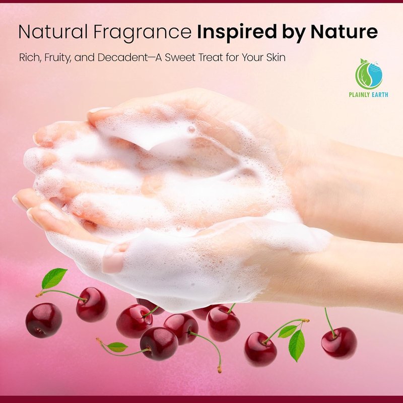 Antibacterial Hand Soap - Moisturizing Liquid Refill | Black Cherry Merlot, 64 oz
