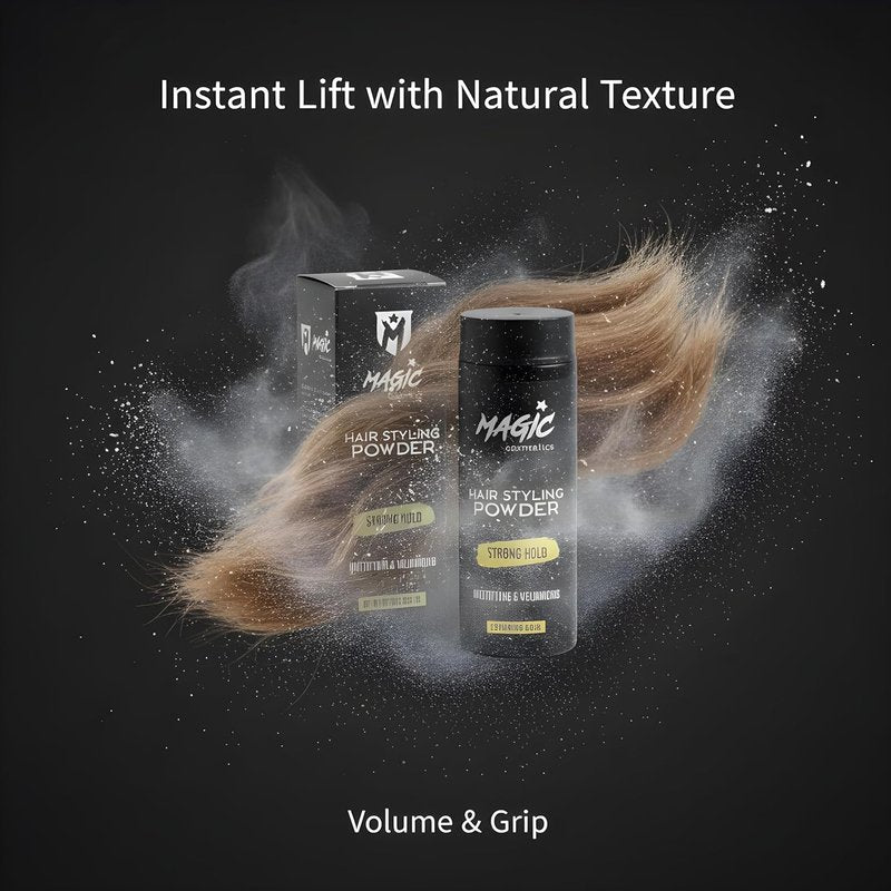Root Hair Styling Powder - Matt Look Anti-Gravity Powder Styler for Instant Volume | 40g
