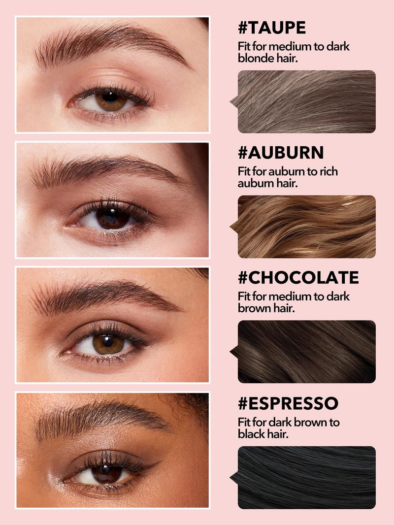 SHEGLAM Better Brows Long Lasting Eyebrow Pencil Dual, Waterproof-Chocolate