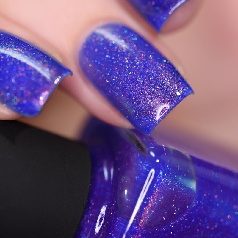 ILNP Deep End - Cobalt Shimmer Holographic Nail Polish