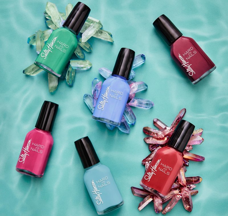 Sally Hansen Hard as Nails, Unbreakable Heart, Long Lasting, Chip Resistant, Opaque, Shimmery Pink Nail Polish