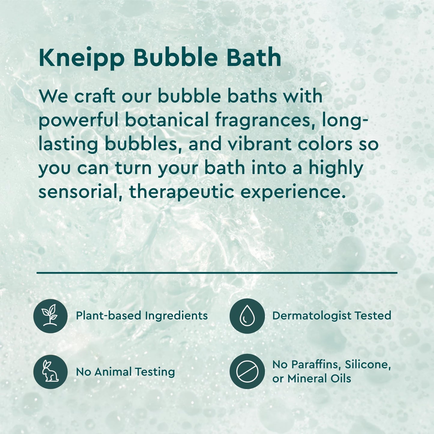 Kneipp Under The Weather Eucalyptus Aromatherapy Bubble Bath - Good for Respiratory Wellness - Vegan - Sulfate Free - 13.5 fl oz - Up to Eight Baths