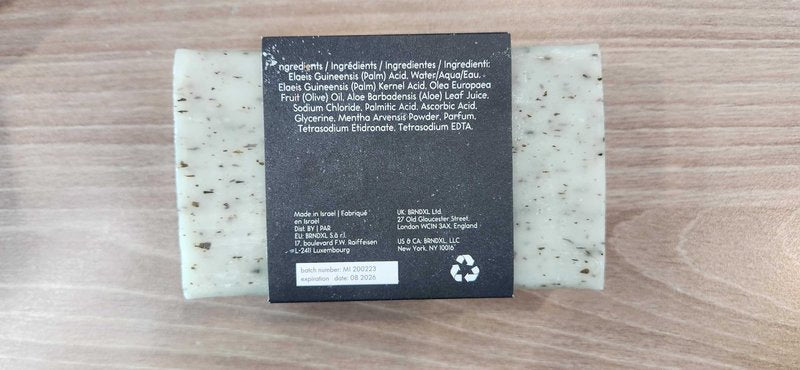 O Naturals Bar Soap for Men - 3-Pcs Mens Soap Bar - Natural Soap - Mens Bar Soap - Body Soap Bars - Men Soap - Natural Soap for Men - Organic Men's Soap Bars - Exfoliating Soap Bar - Citrus,Olive&Mint