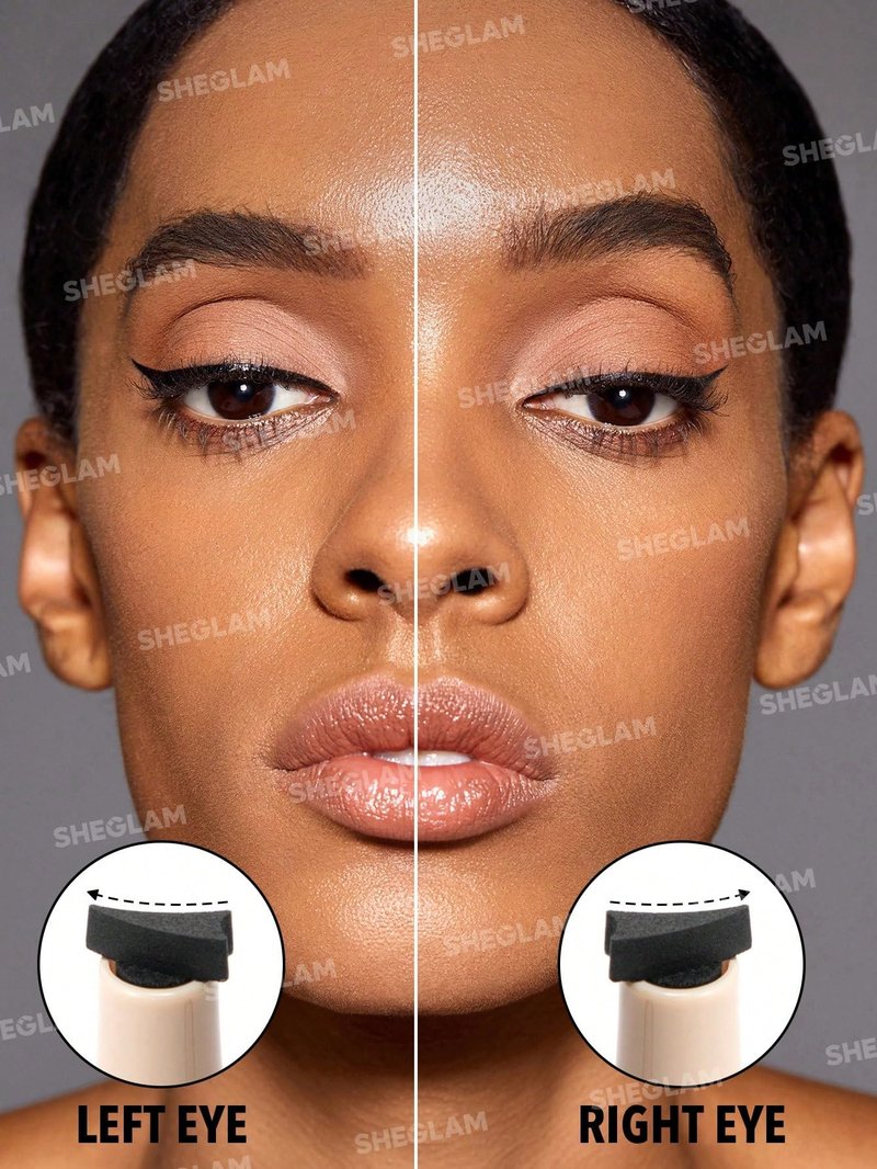 SHEGLAM Do It All 2-In-1 Eyeliner Waterproof Matte Eyeliner with A Eyeliner Remover