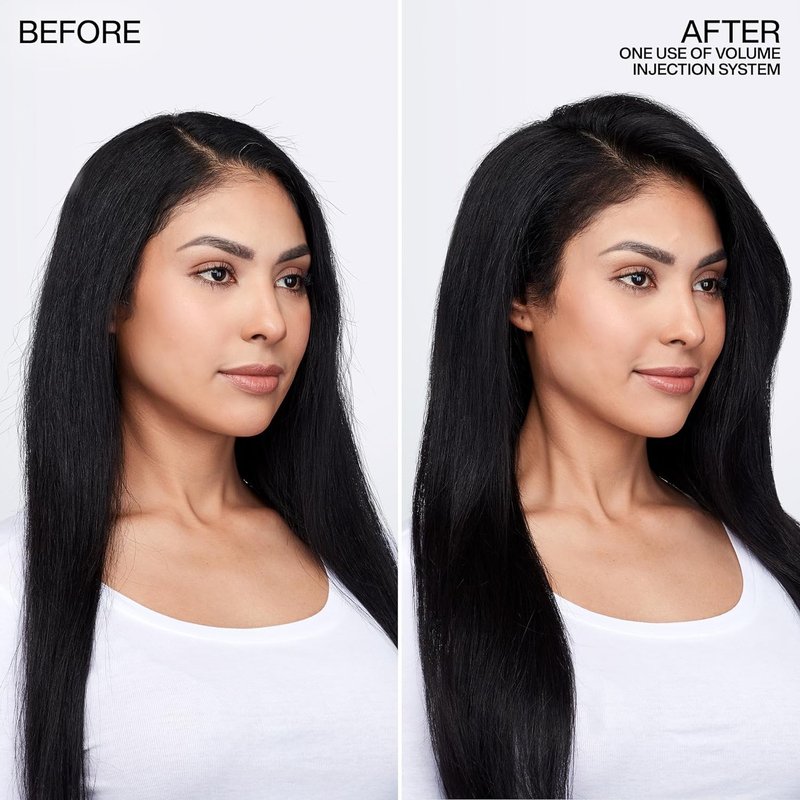 Redken Volume Injection Conditioner - Volumizing & Detangling for Fine Hair, Paraben-Free Formula